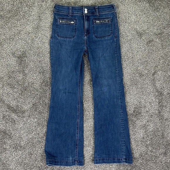 Anthropologie Denim - Anthropologie Pilcro Trouser Bootcut Jeans‎ Womens 31 Medium Blue Wash Denim